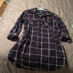 Flannel dress